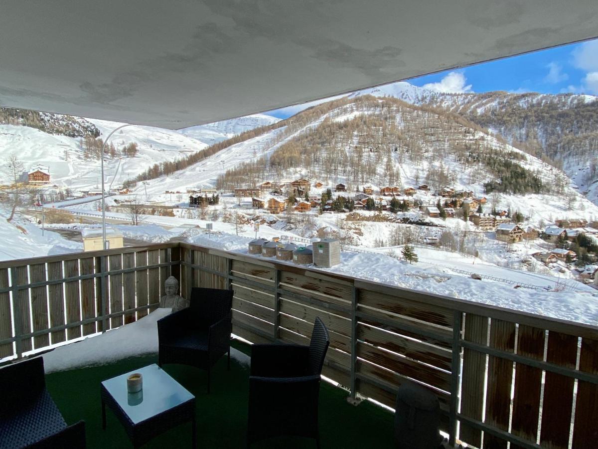 3 Pieces La Foux D Allos Vue Montagne Et Station المظهر الخارجي الصورة